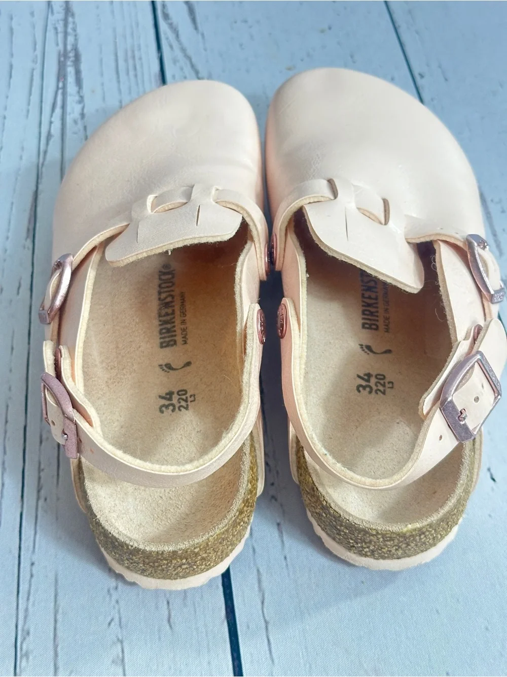 Birkenstock Kay Birko-Flor Clog size 34 (3 US) GRACEFUL LIGHT ROSE color